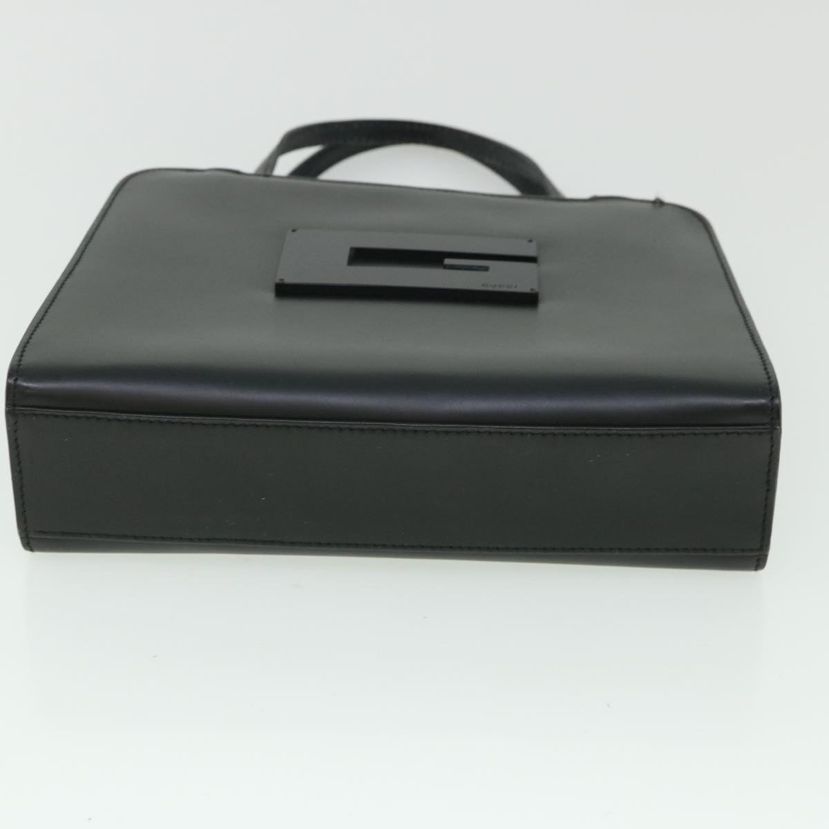 GUCCI Hand Bag Leather Black 000 0812 002058 bs8640