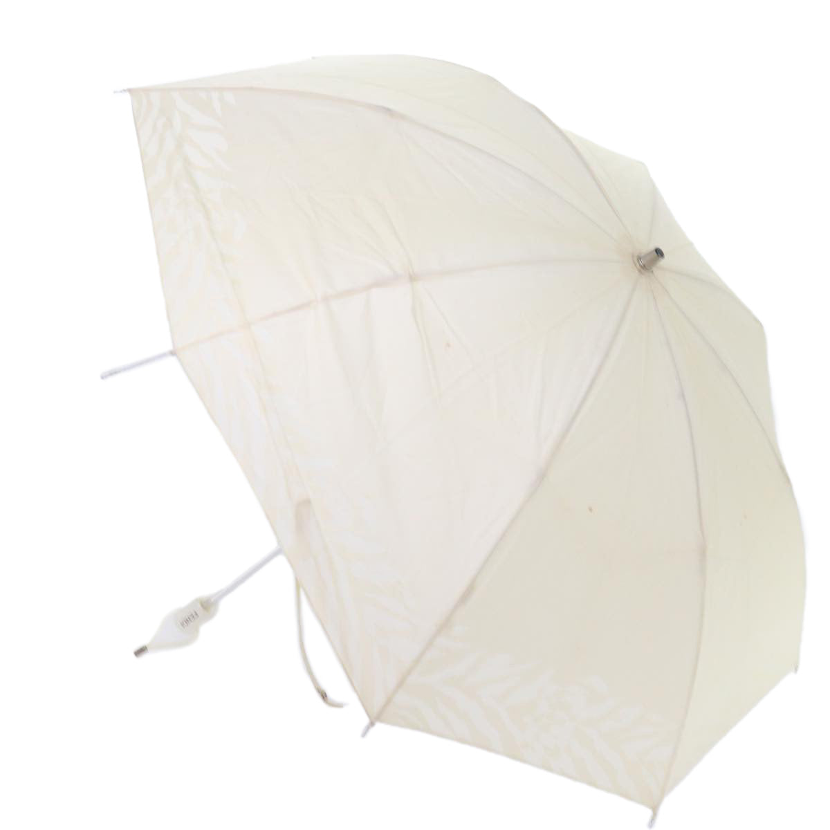 FENDI Zucchino Canvas Folding Umbrella Nylon 3Set Brown Beige bs8876