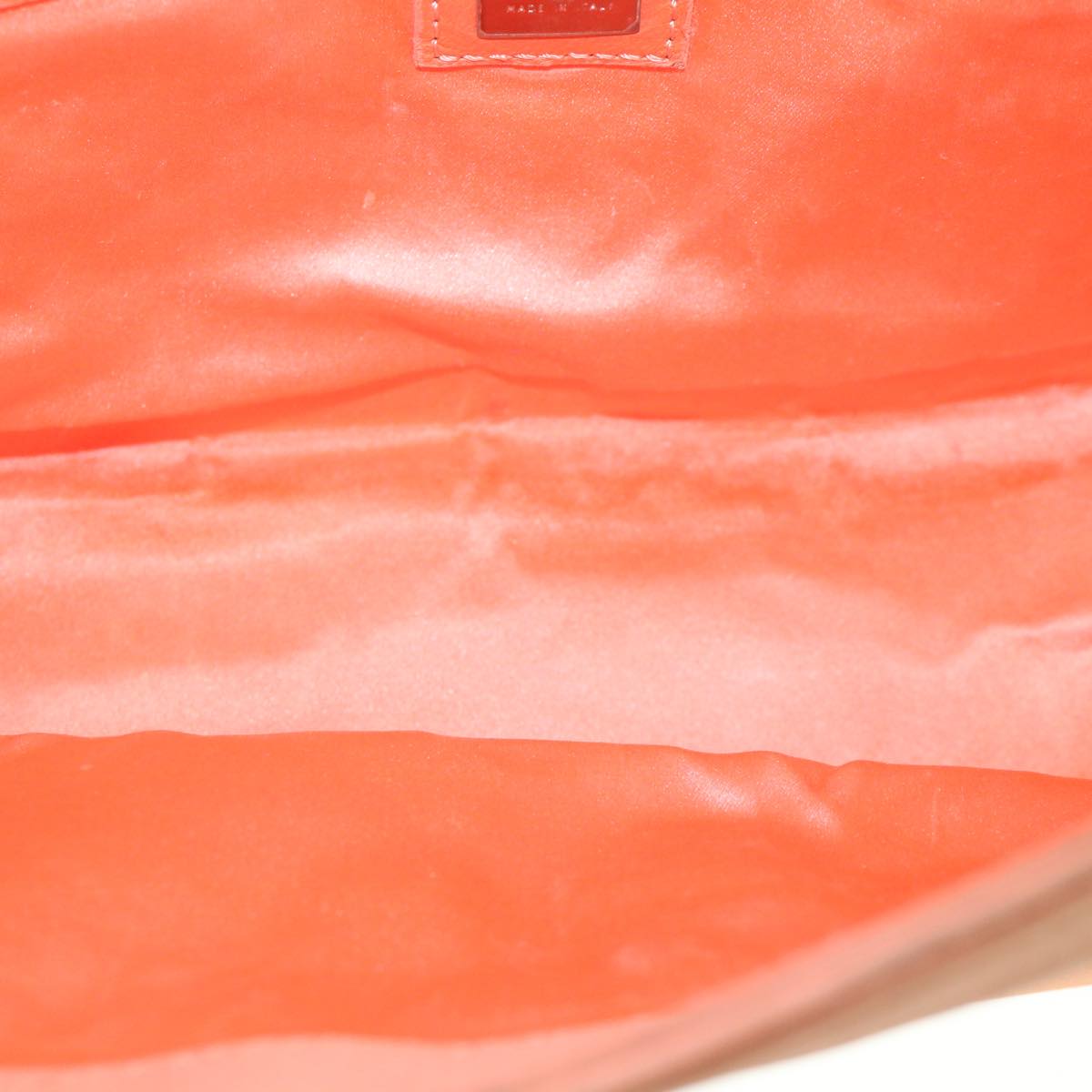 FENDI Shoulder Bag Nylon Orange bs8893