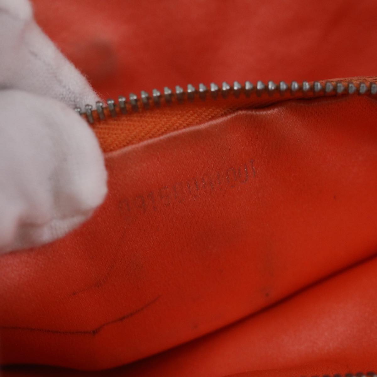 FENDI Shoulder Bag Nylon Orange bs8893