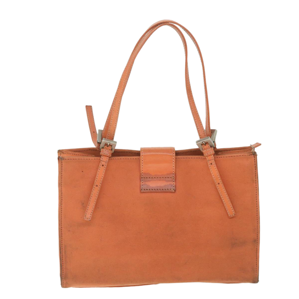 FENDI Shoulder Bag Nylon Orange bs8893