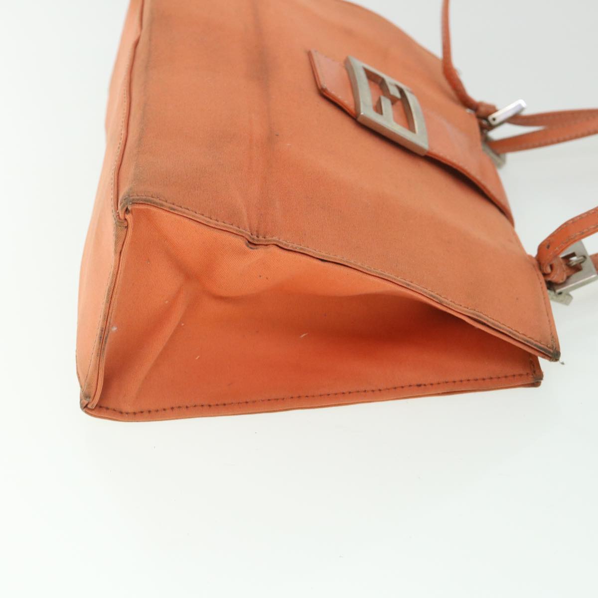 FENDI Shoulder Bag Nylon Orange bs8893