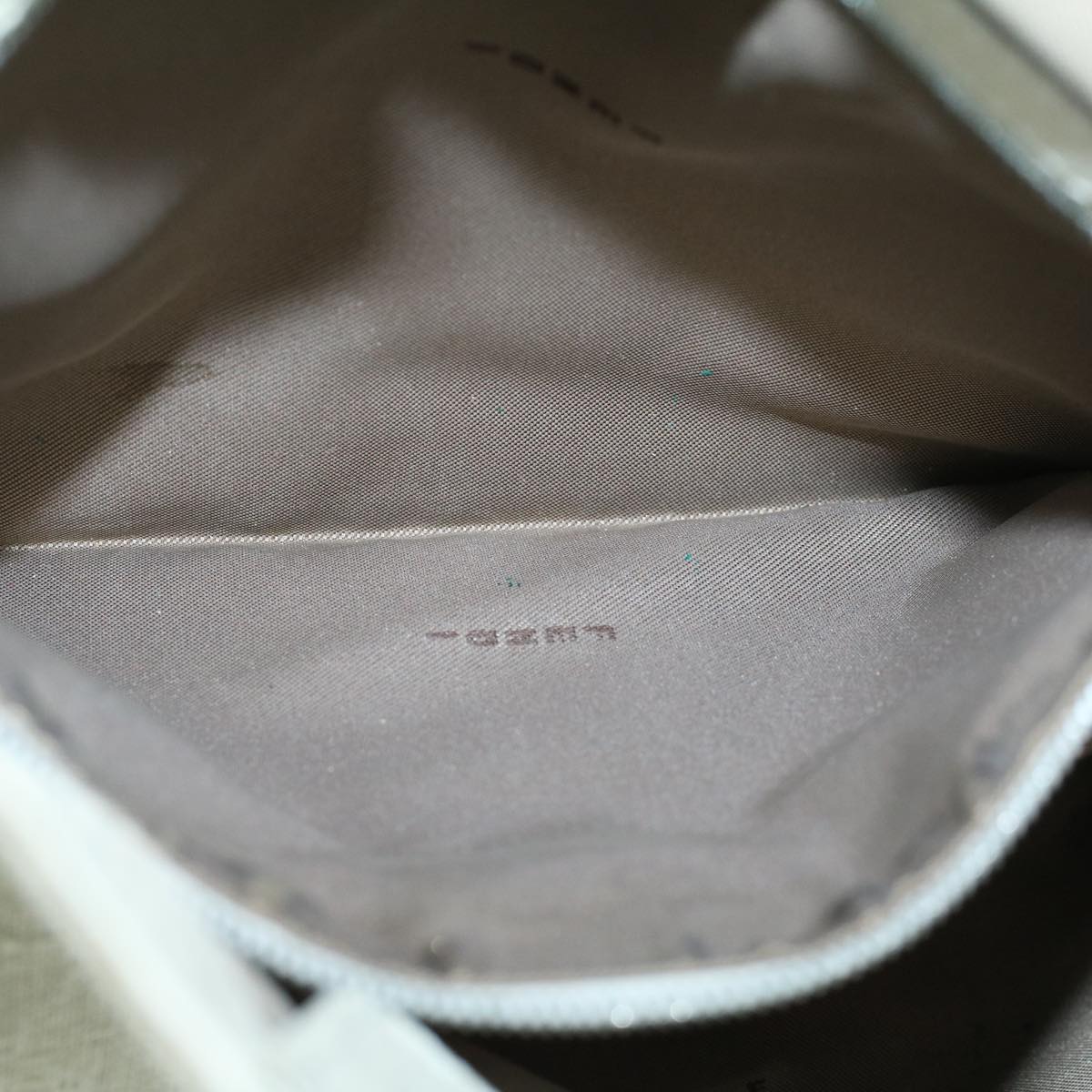 FENDI Shoulder Bag Canvas Beige bs9075