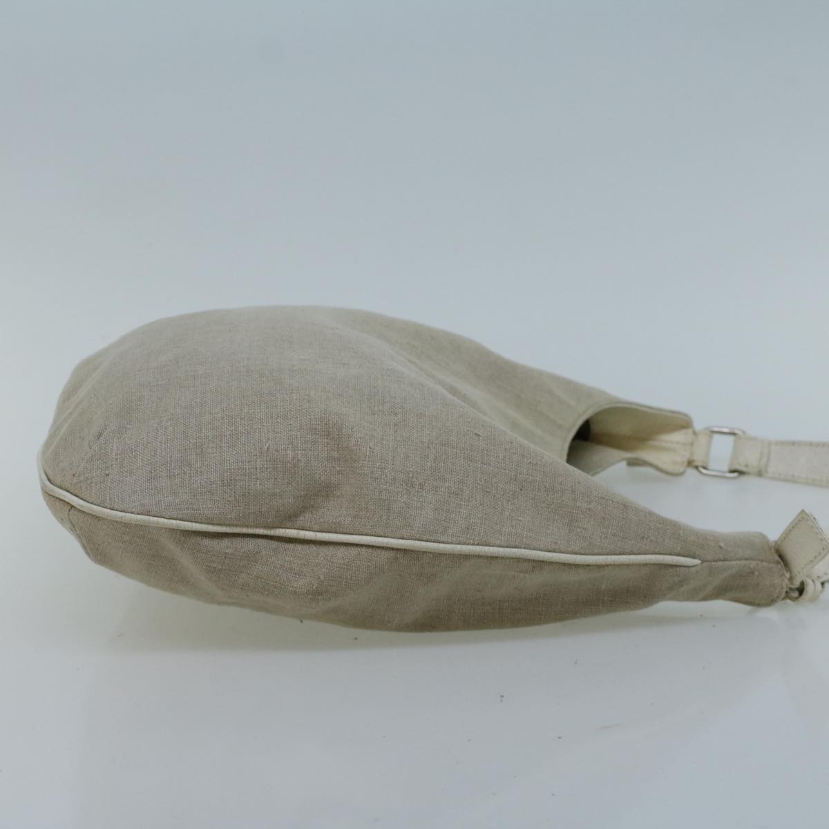 FENDI Shoulder Bag Canvas Beige bs9075
