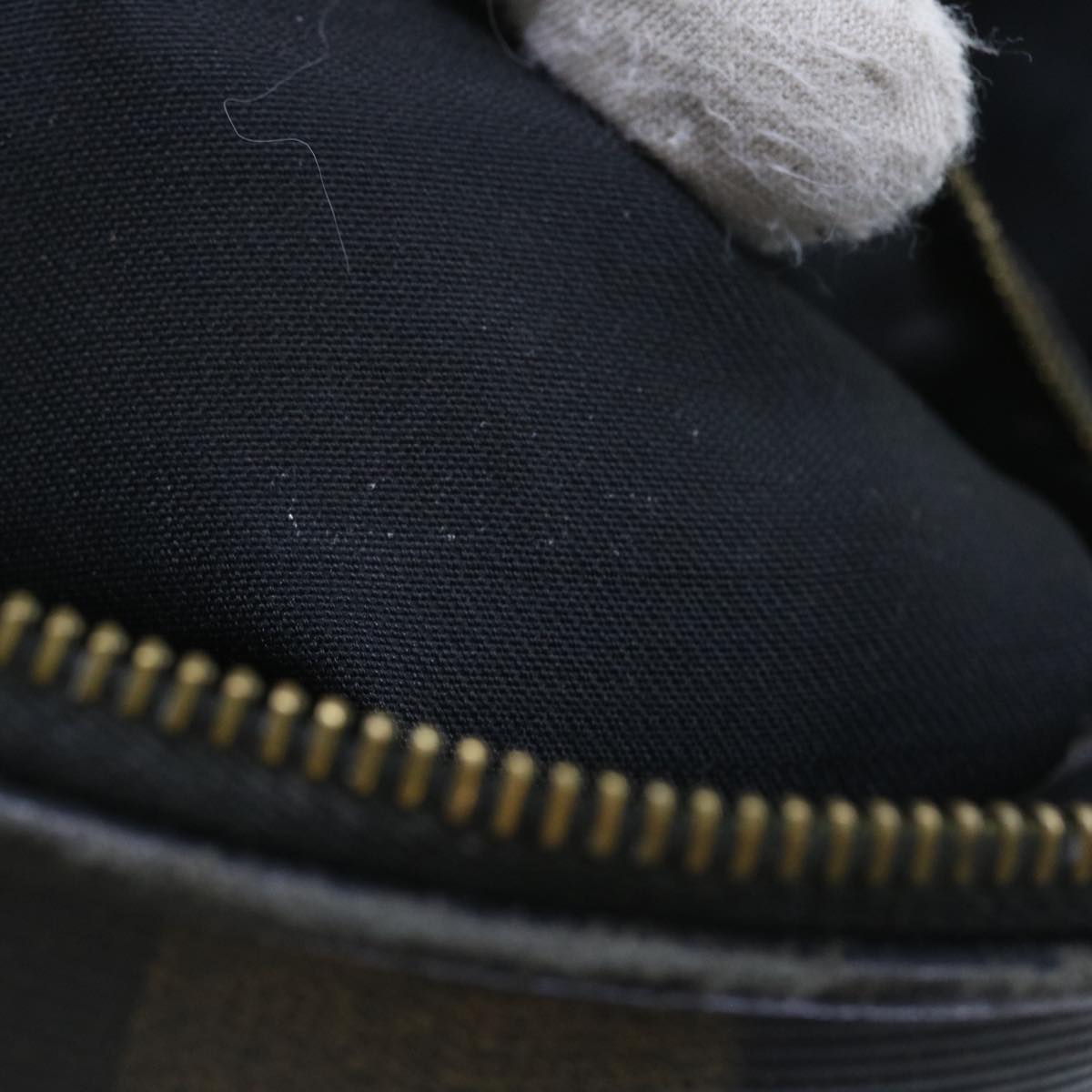 FENDI Pecan Canvas Hand Bag Coated Canvas 3Set Brown Black bs9108