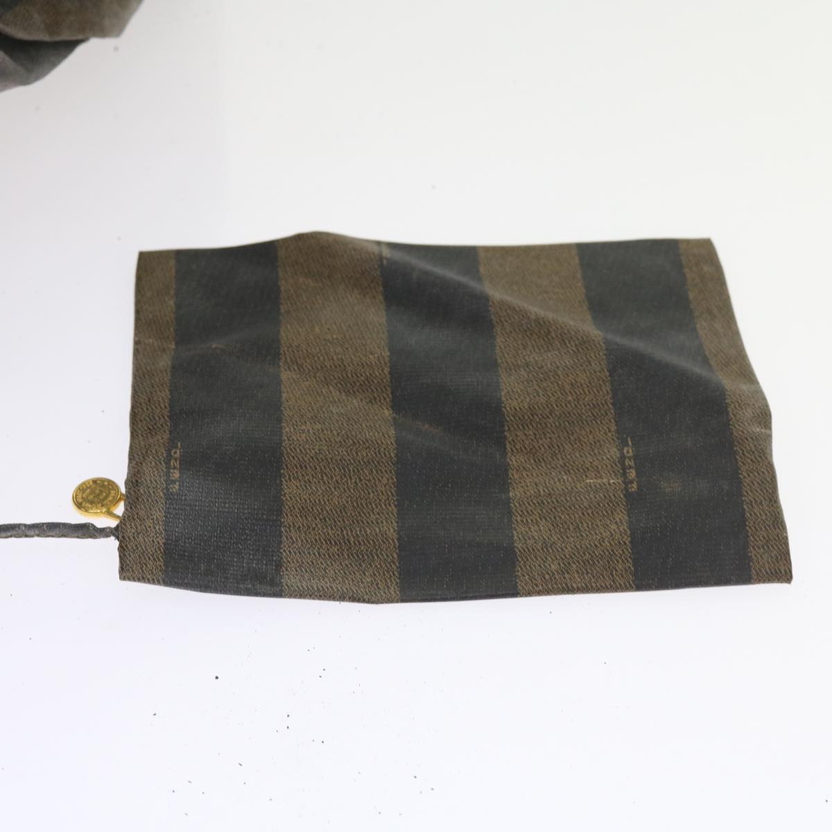 FENDI Pecan Canvas Wallet Shoulder Bag Coated Canvas 6Set Brown bs9110