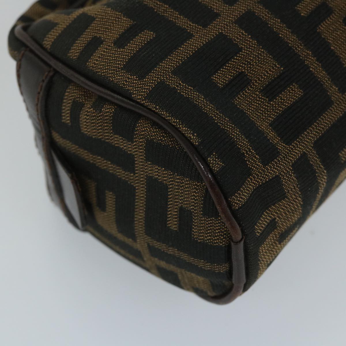 FENDI Zucca Canvas Shoulder Bag Brown 71 16560 0 012 bs9134