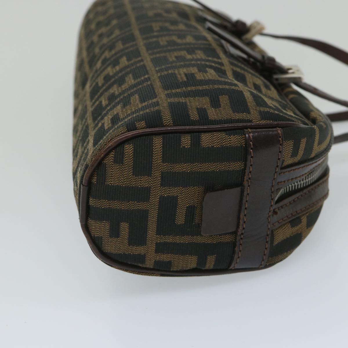 FENDI Zucca Canvas Shoulder Bag Brown 71 16560 0 012 bs9134