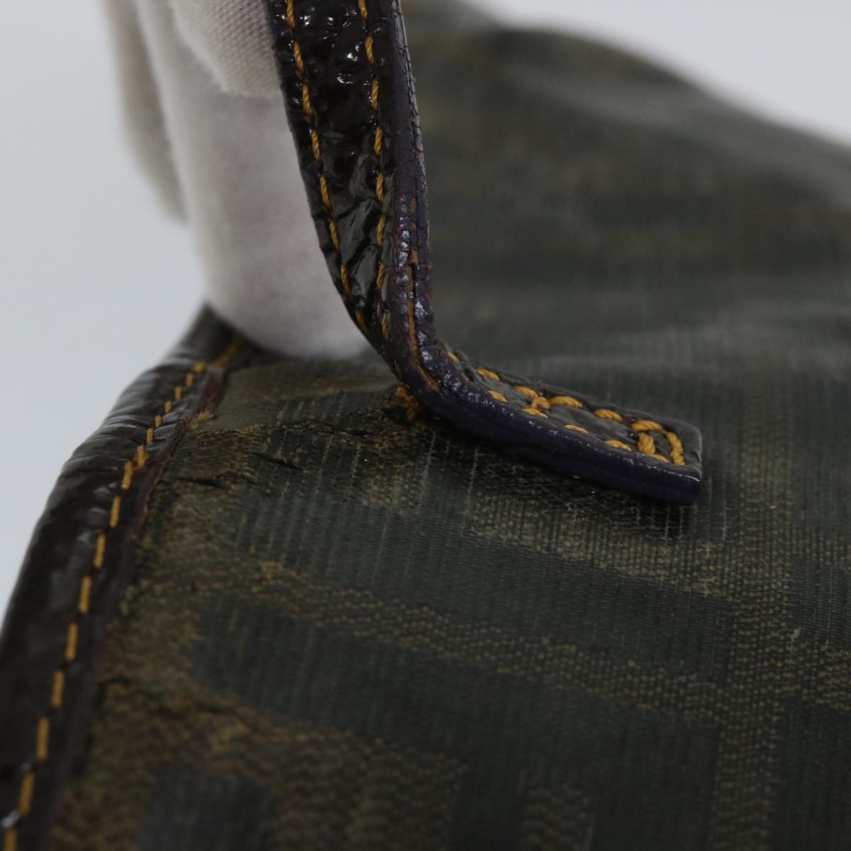FENDI Zucca Canvas Tote Bag Brown bs9220