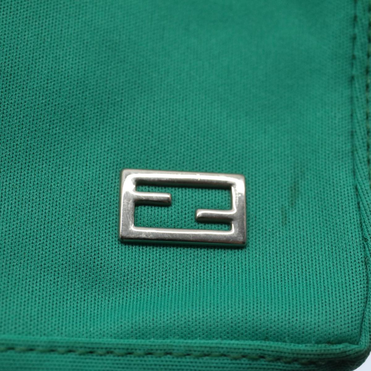 FENDI Shoulder Bag Nylon Green Emerald bs9719