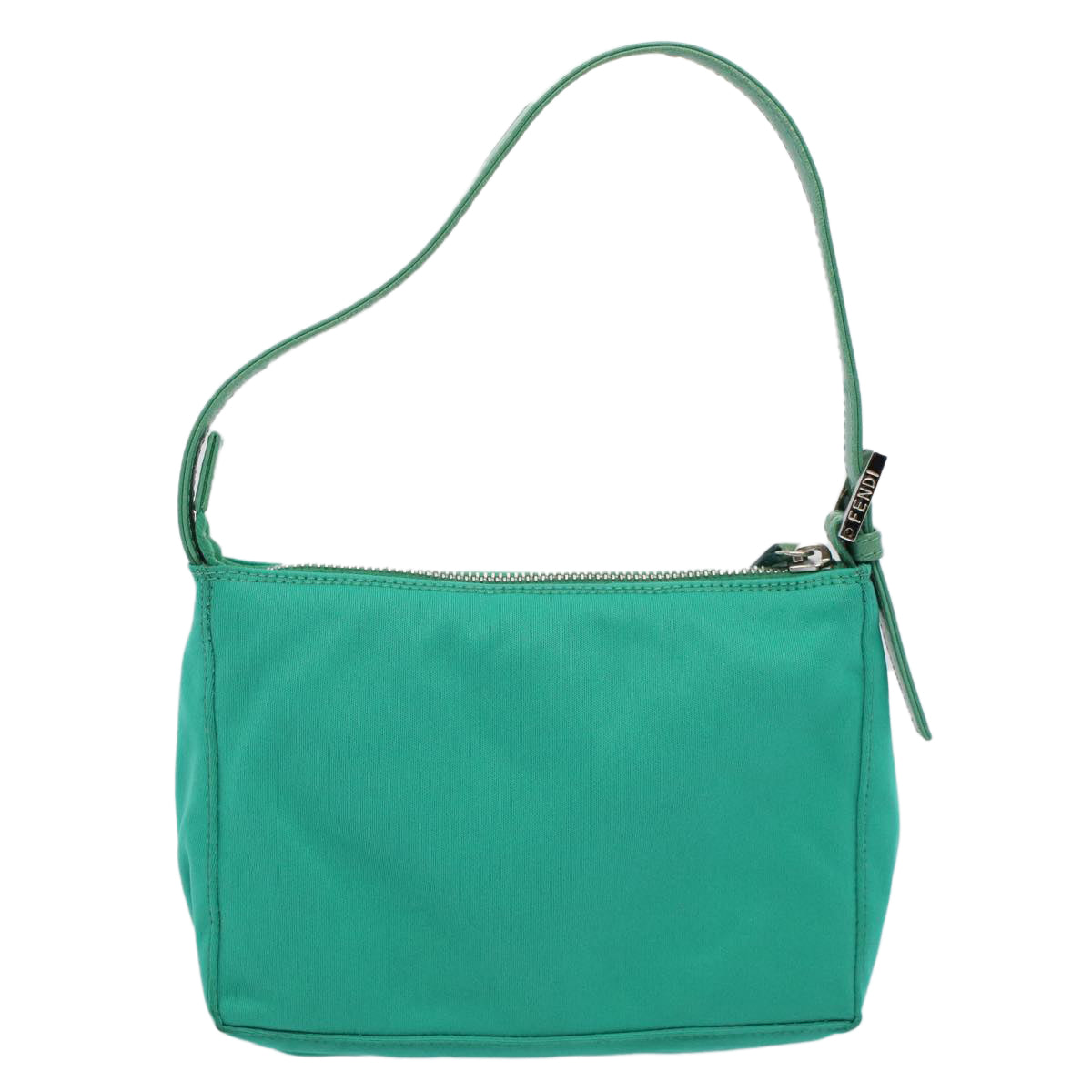 FENDI Shoulder Bag Nylon Green Emerald bs9719