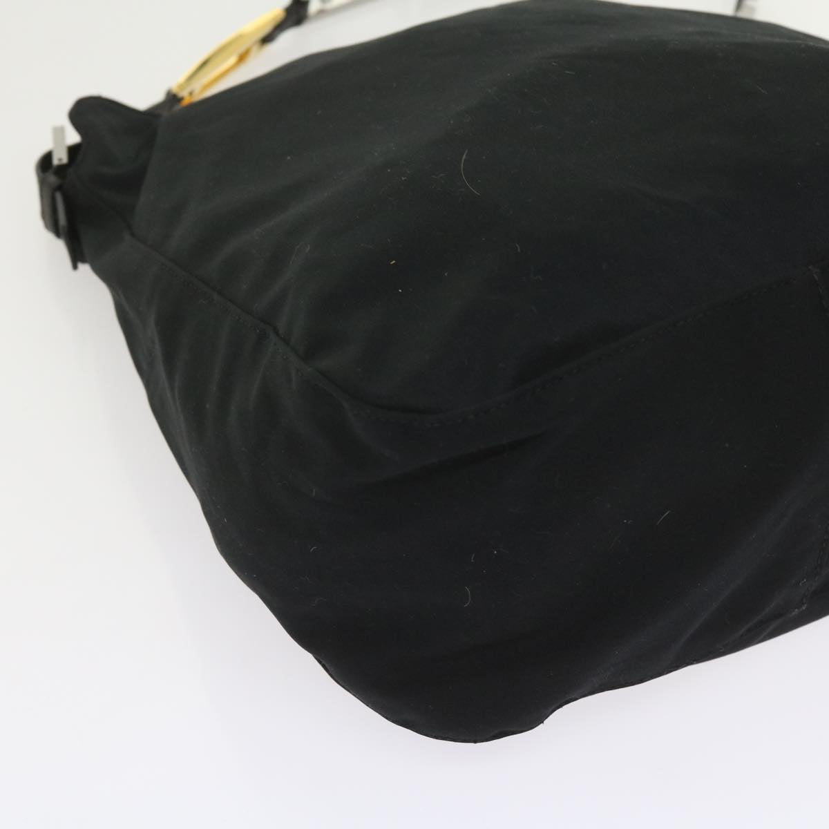 FENDI Shoulder Bag Nylon Black bs9744