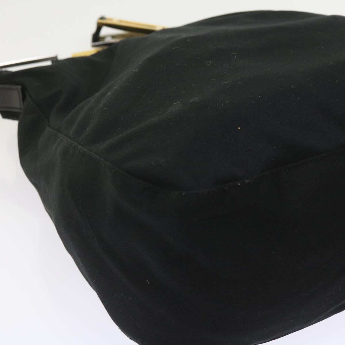 FENDI Shoulder Bag Nylon Black bs9744