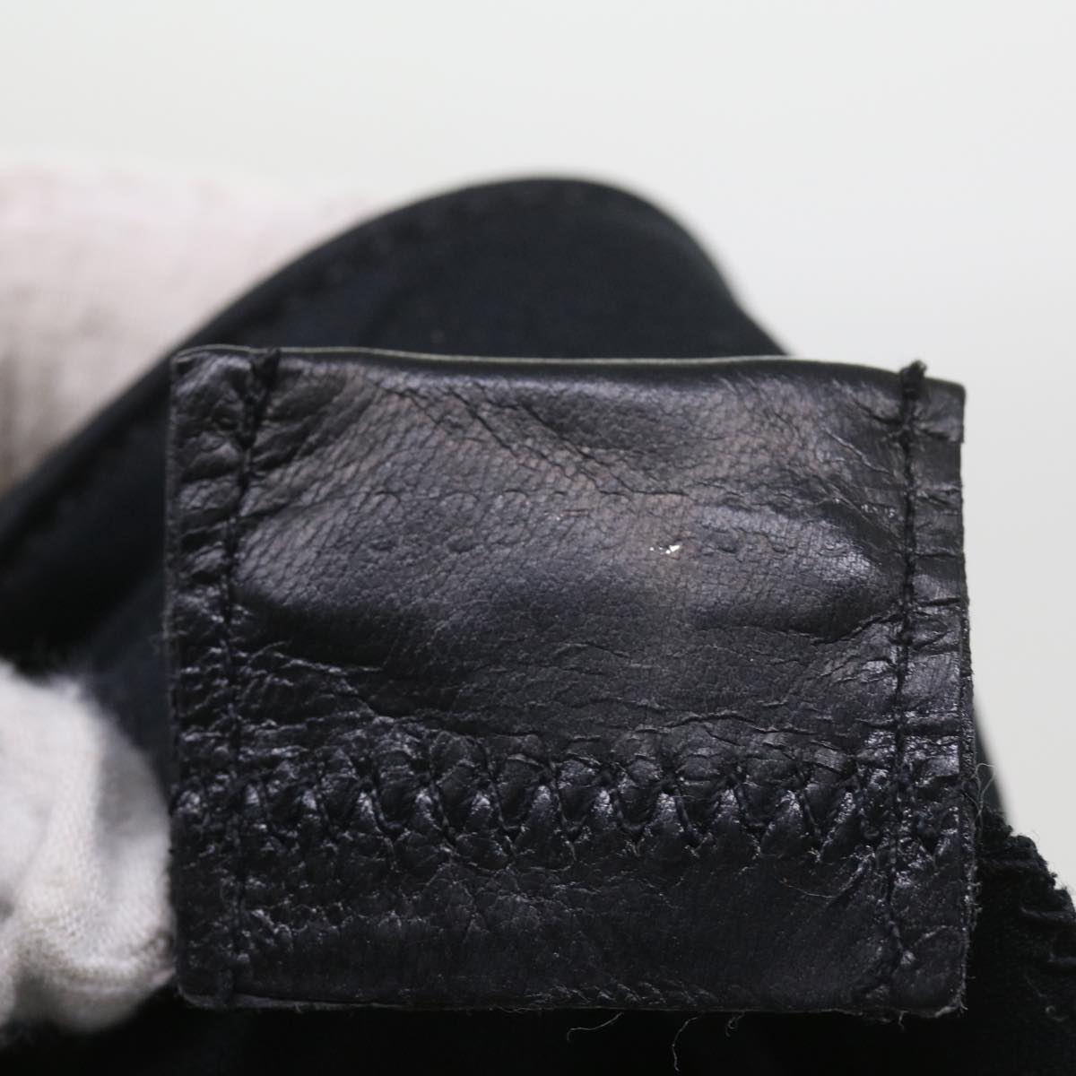 FENDI Shoulder Bag Nylon Black bs9744