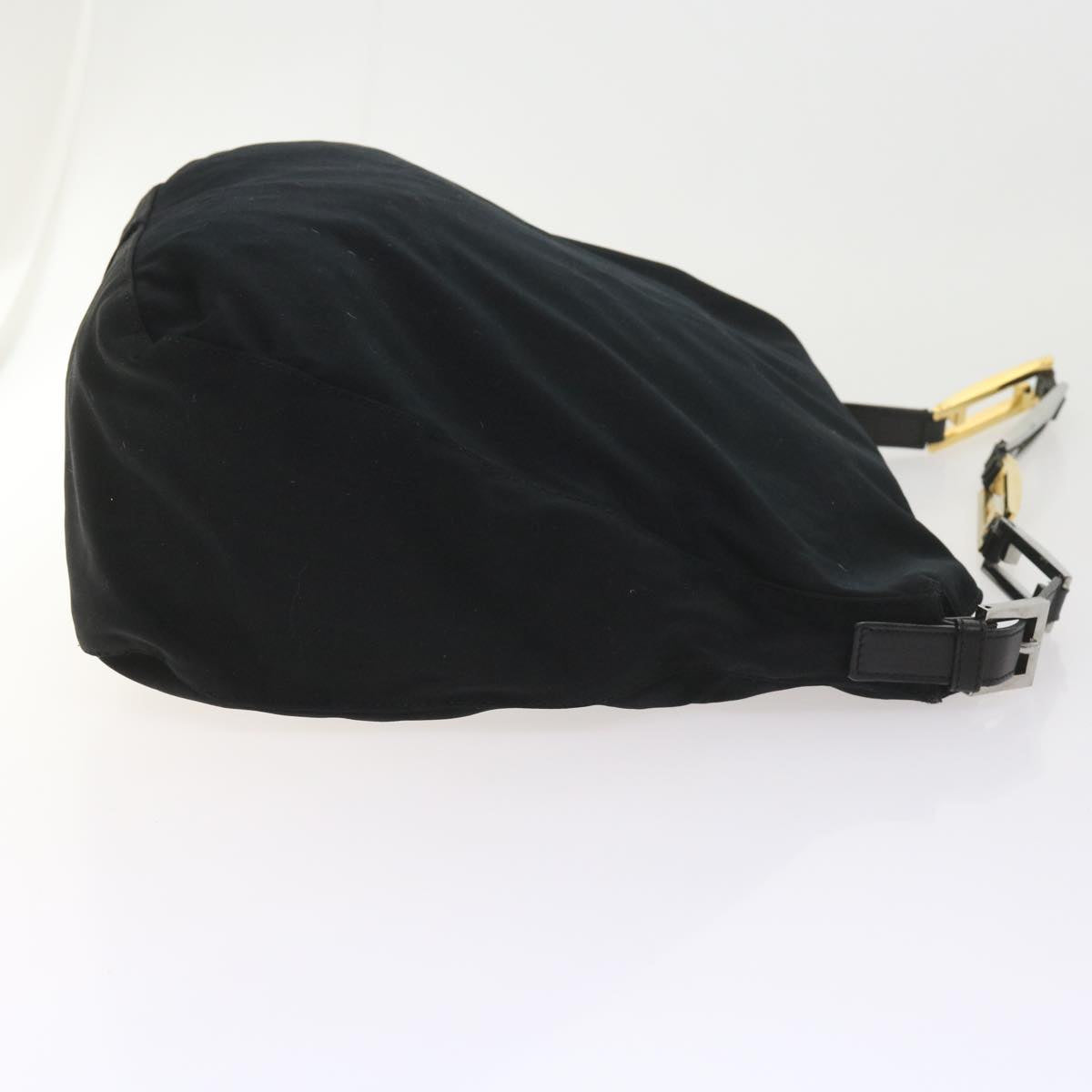 FENDI Shoulder Bag Nylon Black bs9744