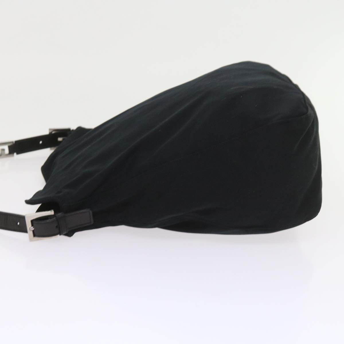FENDI Shoulder Bag Nylon Black bs9744