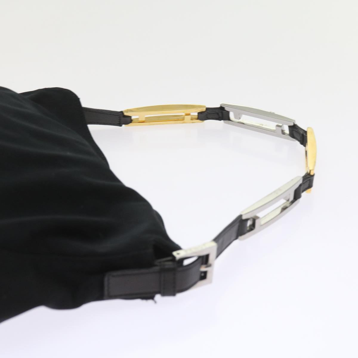 FENDI Shoulder Bag Nylon Black bs9744