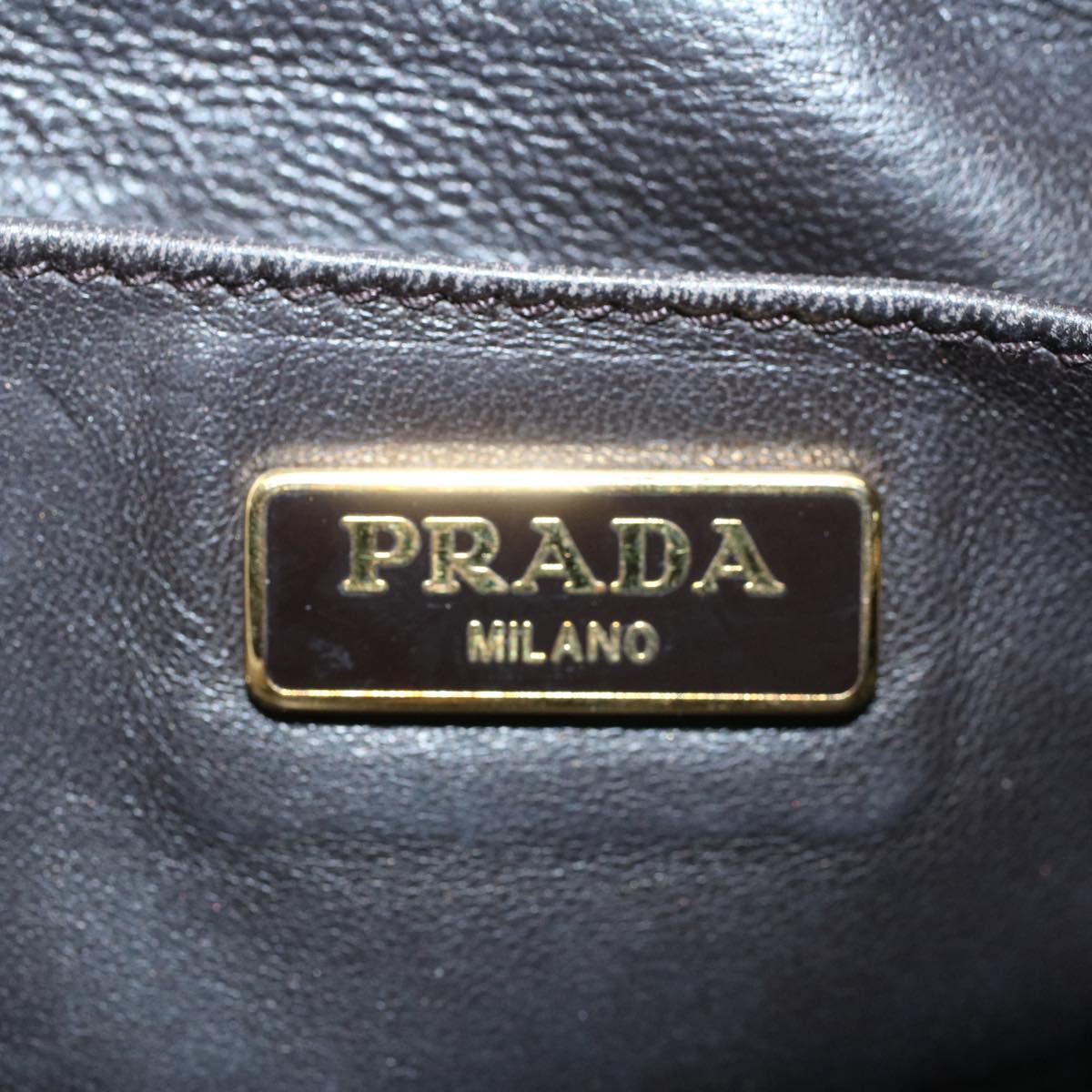FENDI Shoulder Pouch Harako leather Brown bs9762