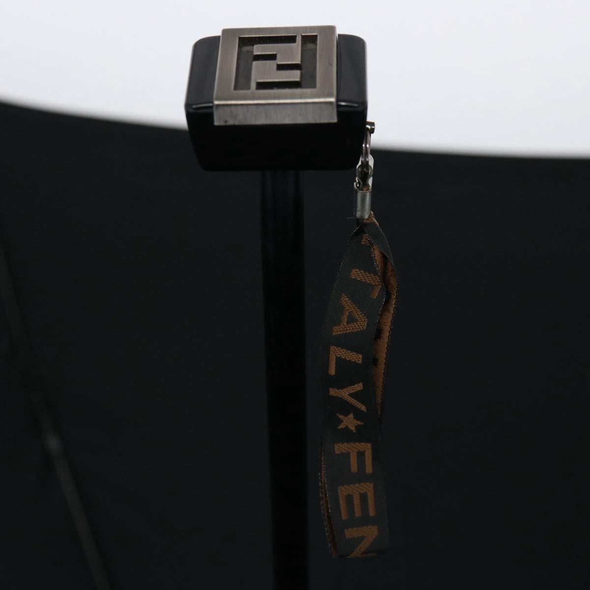 FENDI Folding Umbrella Nylon Black bs9904