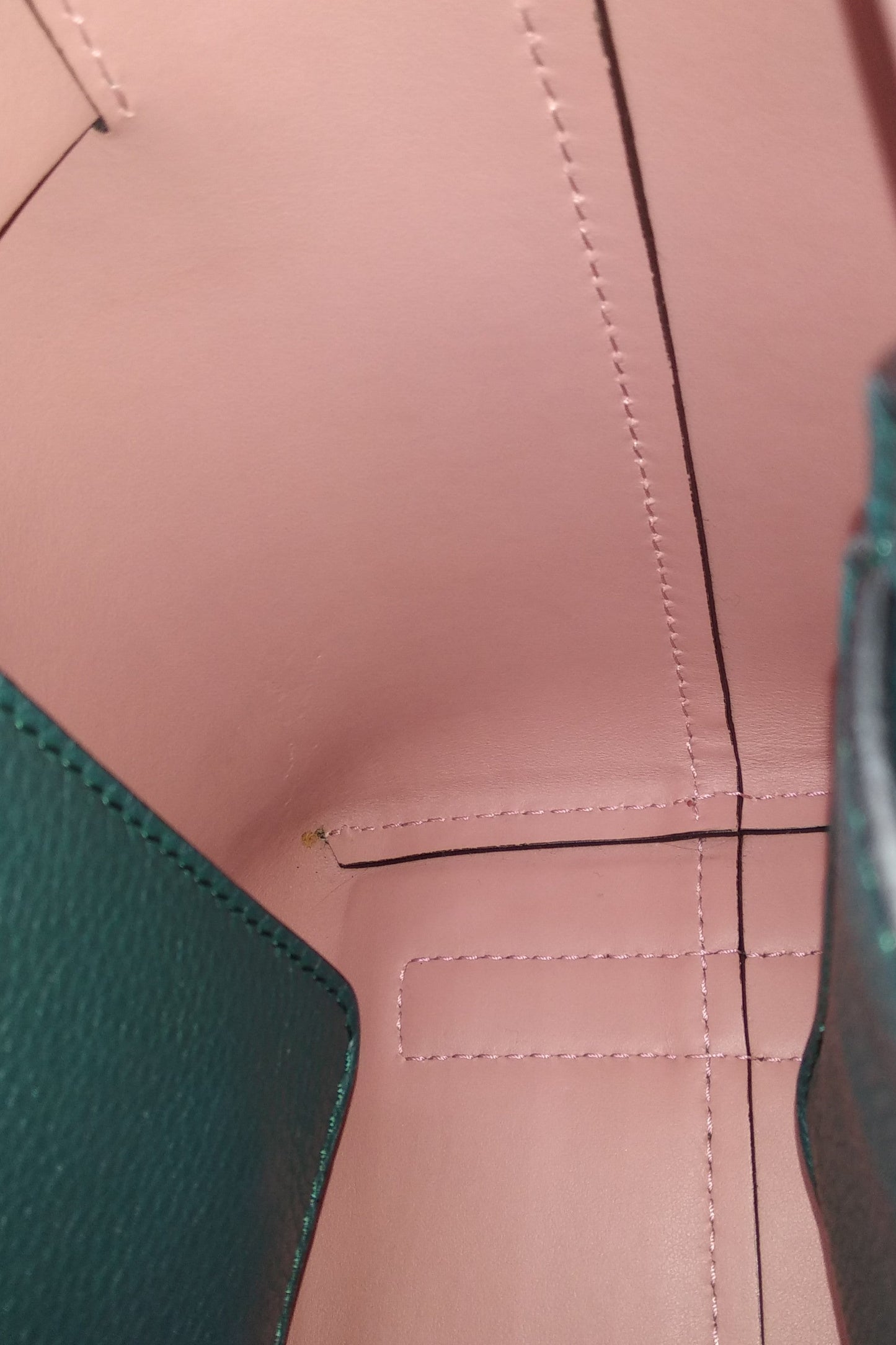 Marais Small Belt Bag Green Pink
