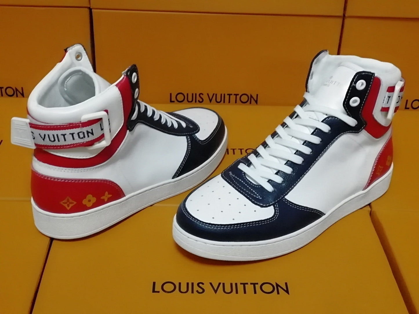 GLM - Luv Rivoli Black Red Sneaker