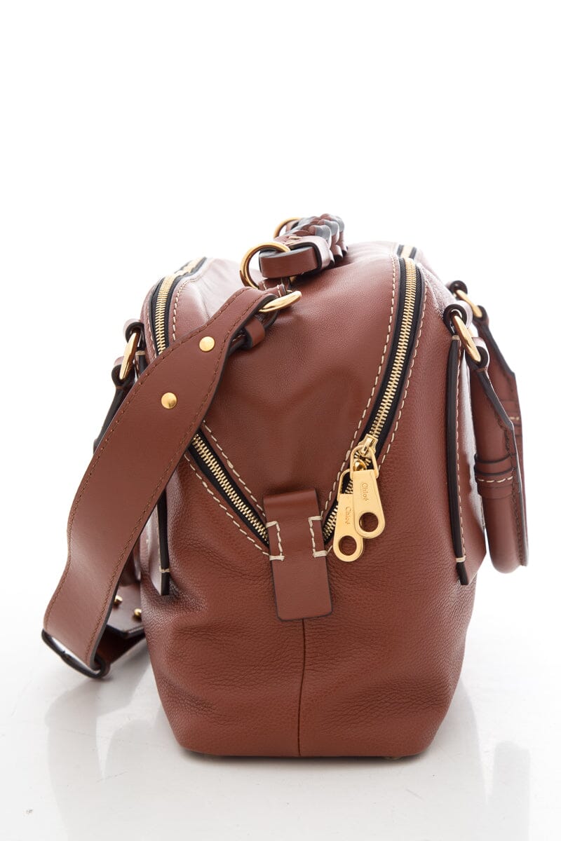 Chloe Brown Daria Medium Handbag