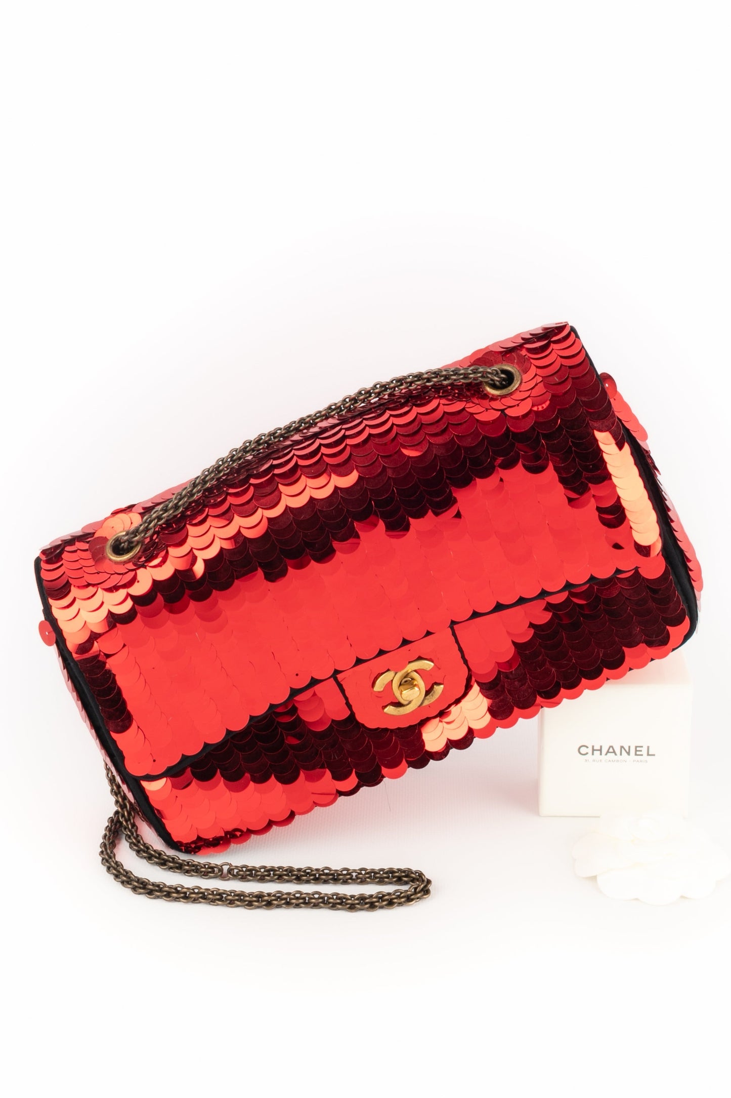 Sac Ã  paillettes Chanel 2010