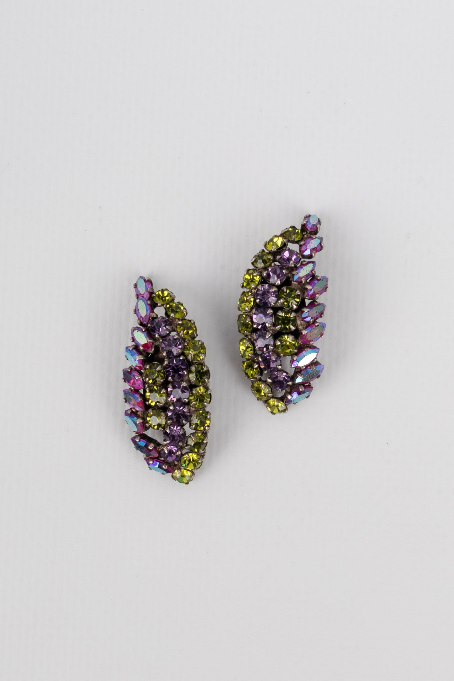 Boucles d'oreilles strassÃƒÆ’Ã‚Â©es