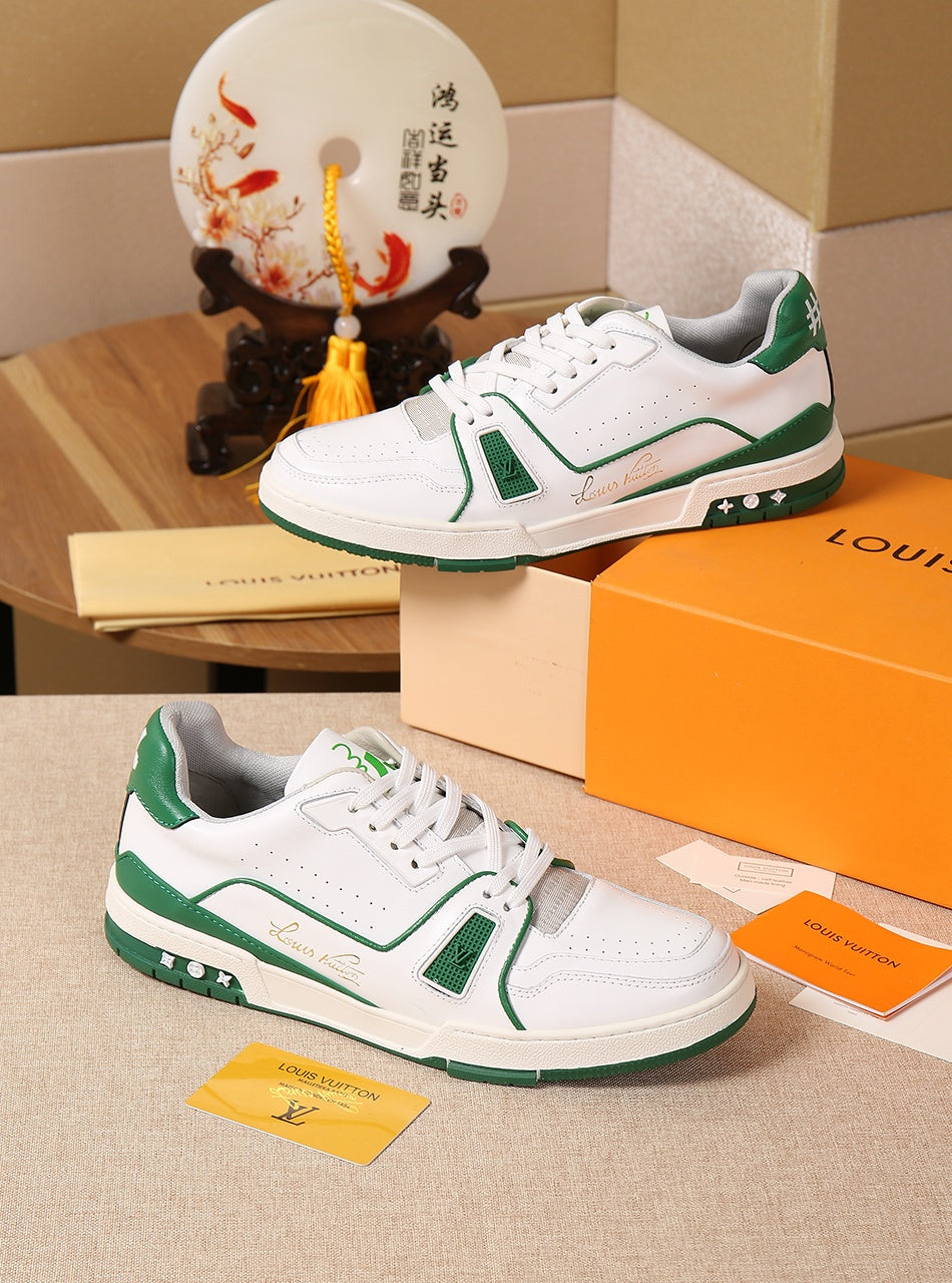 GLM - LUV Traners Vert Green Sneaker