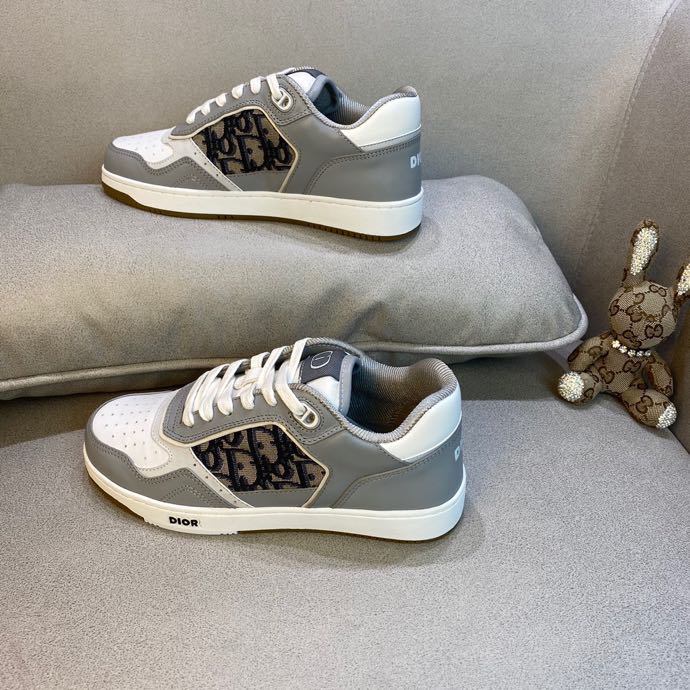 GLM - DIR B27 GREY LOW-TOP SNEAKER
