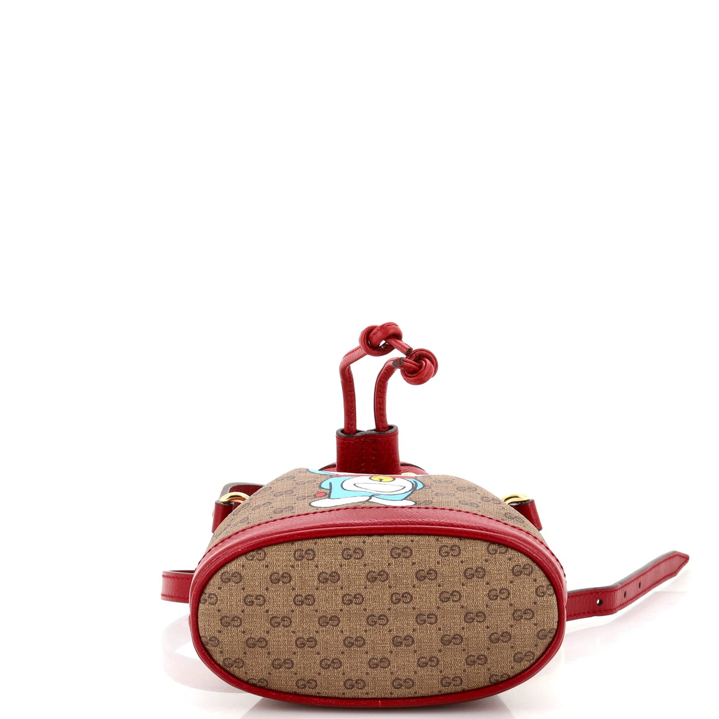 Doraemon Bucket Bag Printed Mini GG Coated Canvas Mini