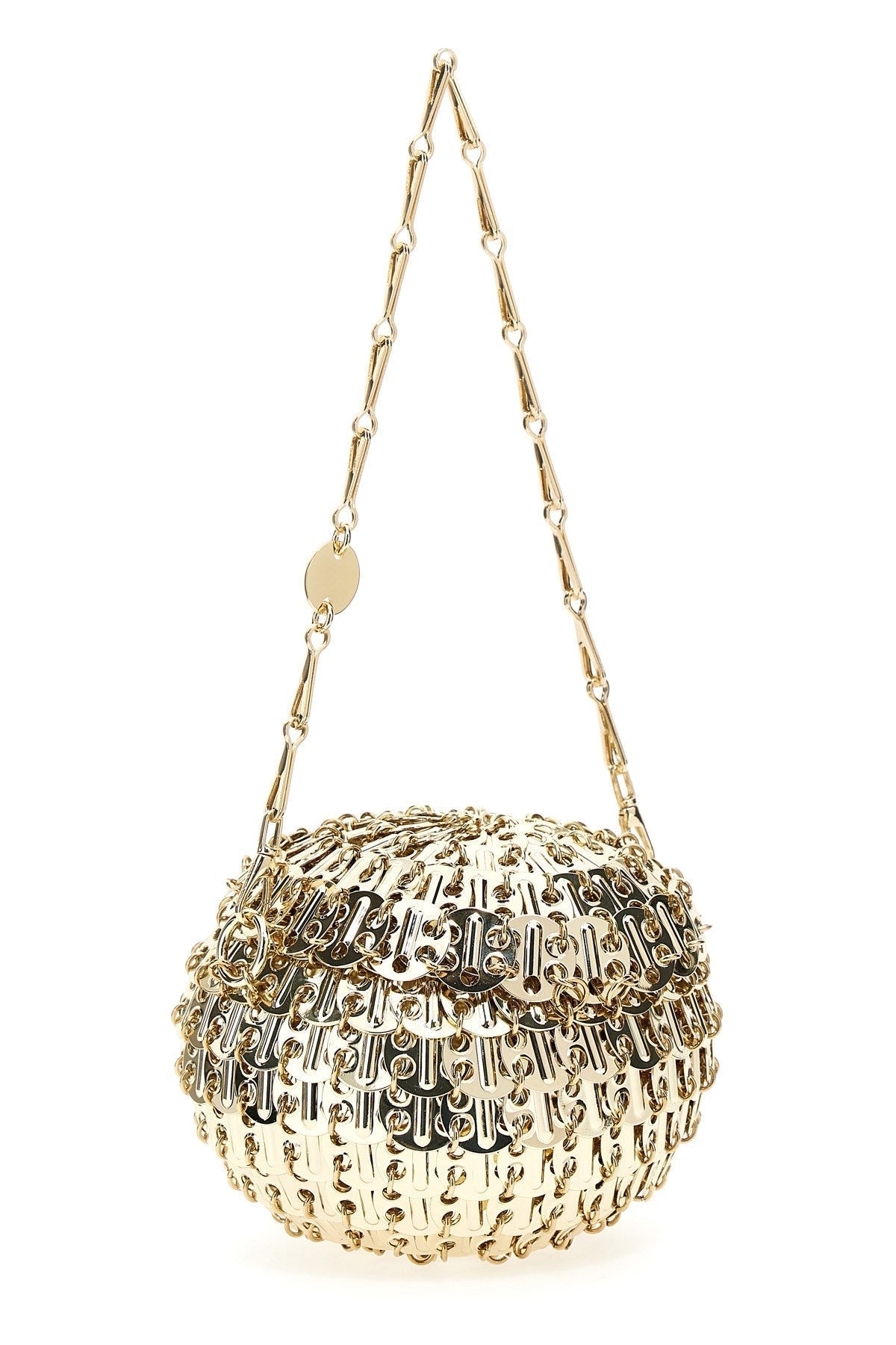 Rabanne Women 'Small 1969 Gold Ball-Shaped' Handbag