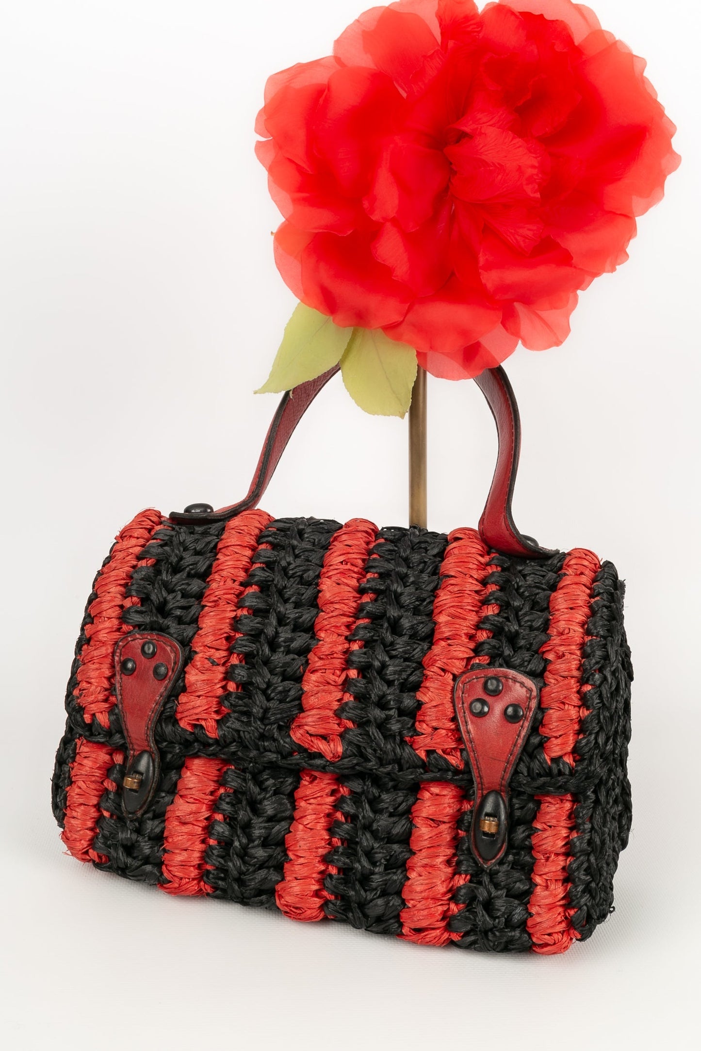 Sac en raphia Carel