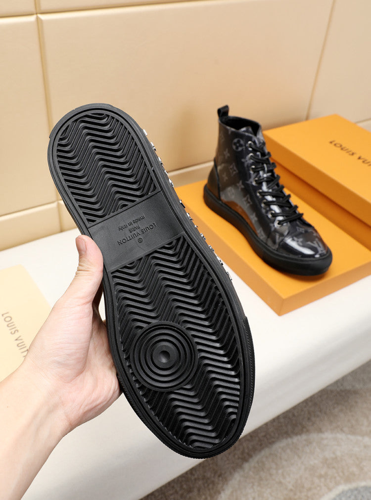 GLM - LUV Stellar Trainer Boot Black Sneaker