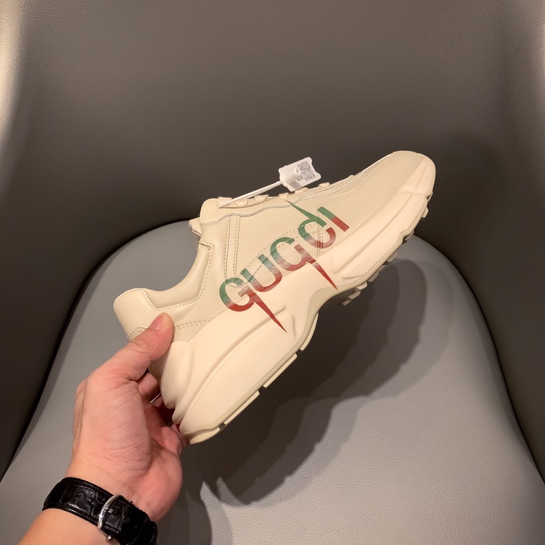 GLM-GCI  RHYTON SNEAKER WITH LOGO 130