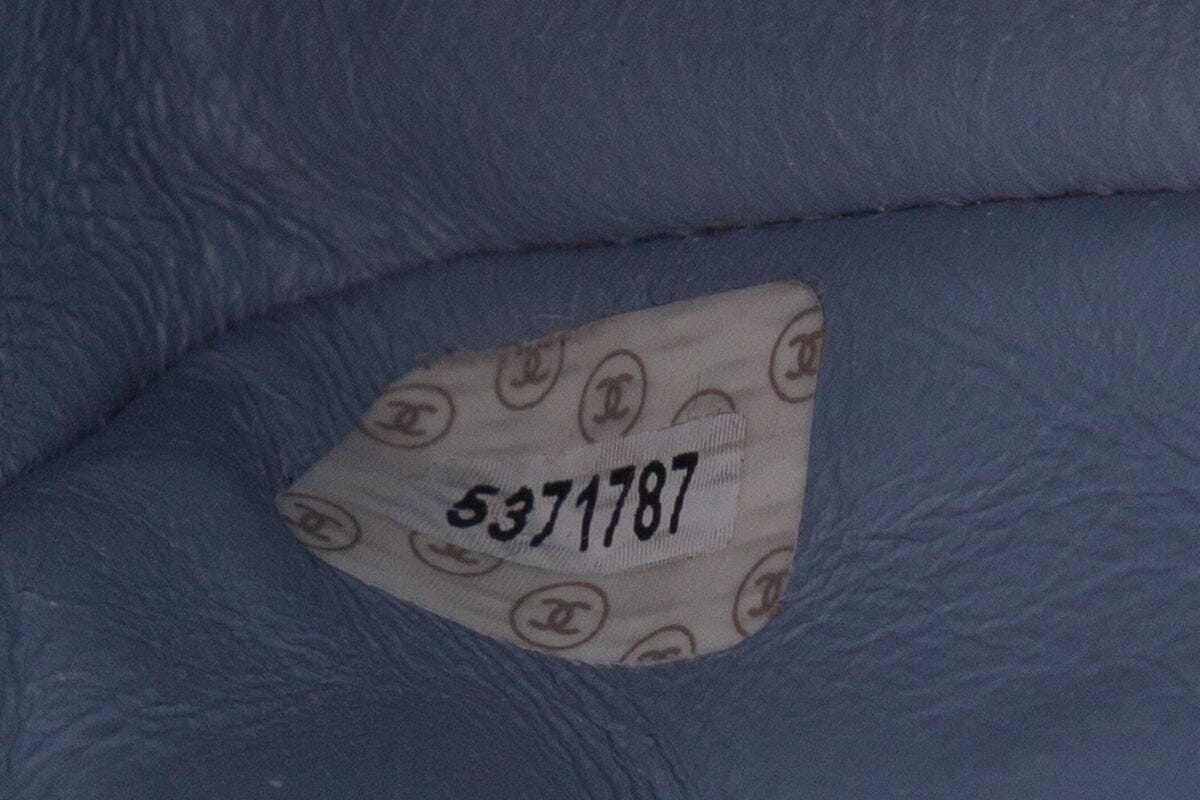 Chanel Vintage 1997/99 Pale Blue Handbag