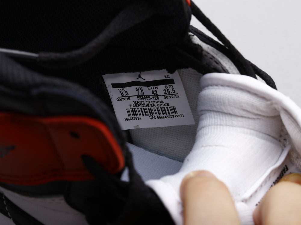GLM - AJ1 black toe