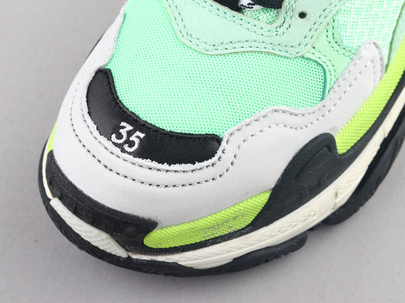 GLM - Bla Triple S Yellow Green Sneaker