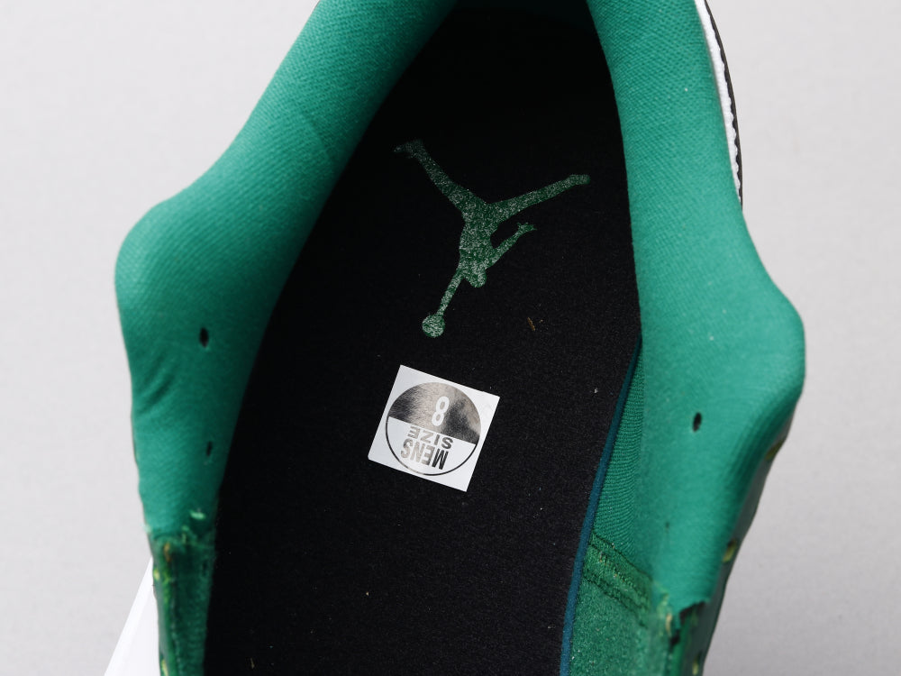 GLM - AJ1 celtic white green