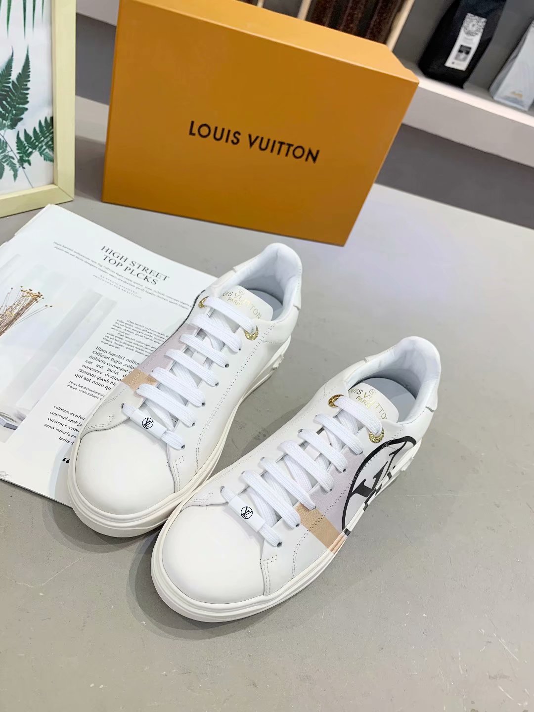 GLM - LUV Time Out Red White Sneaker