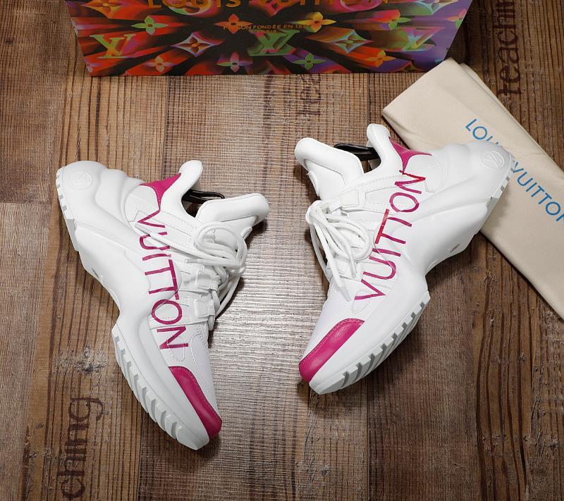GLM - LUV Archlight White Pink Sneaker
