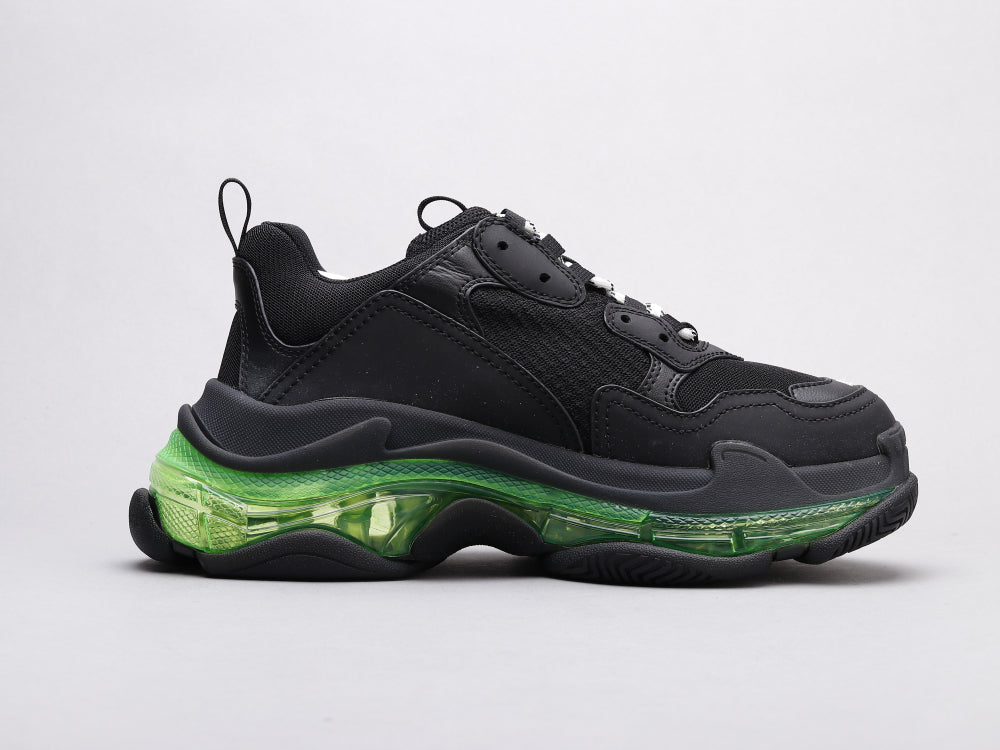 GLM - Bla Triple S Black Green Sneaker