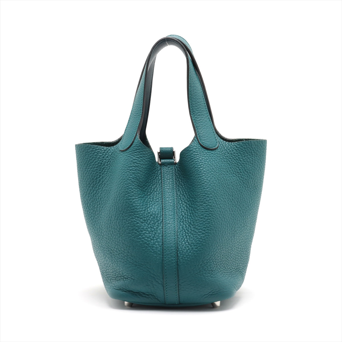 Hermes Picotin Lock Ecla PM  Claimance Swift VerbosphorusÃƒÆ’Ã¢â‚¬â€ Blue Wurtmelmer Silver  D2019