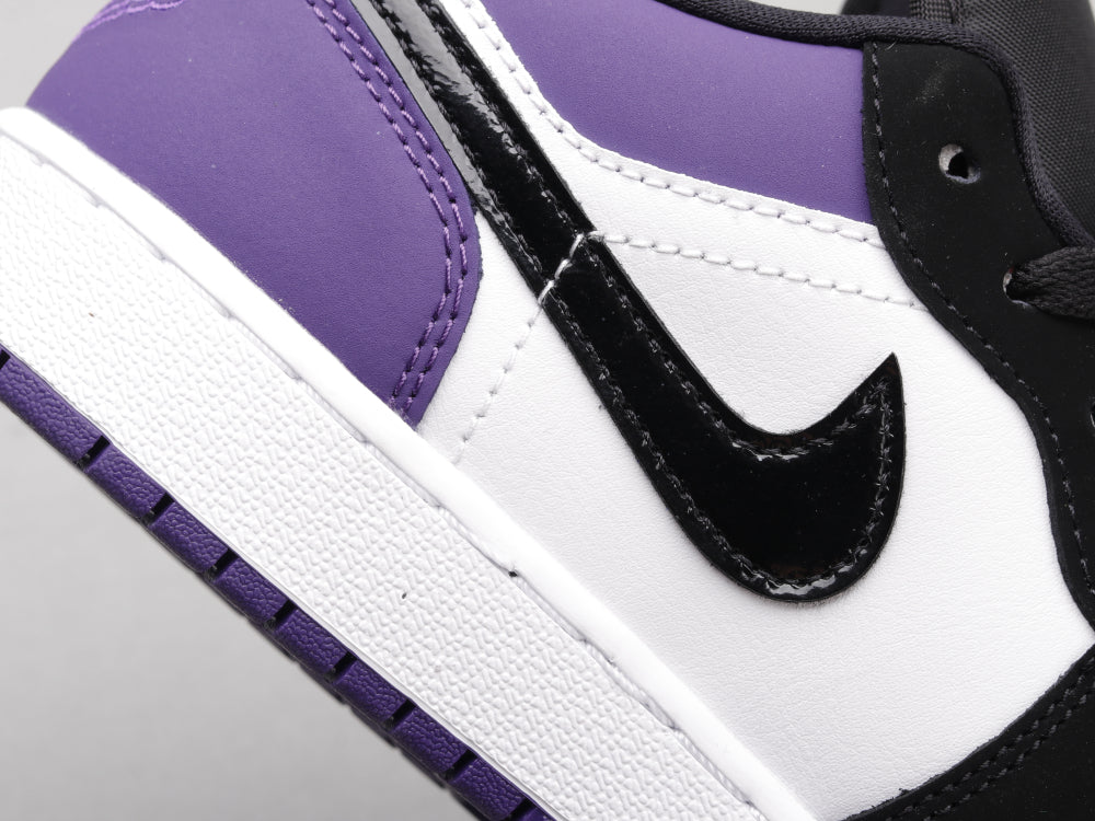GLM - AJ1 Black and purple toes