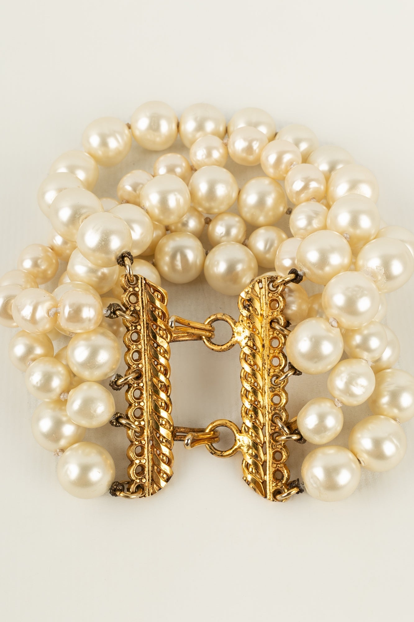 Bracelet de perles nacrÃƒÆ’Ã‚Â©es Chanel