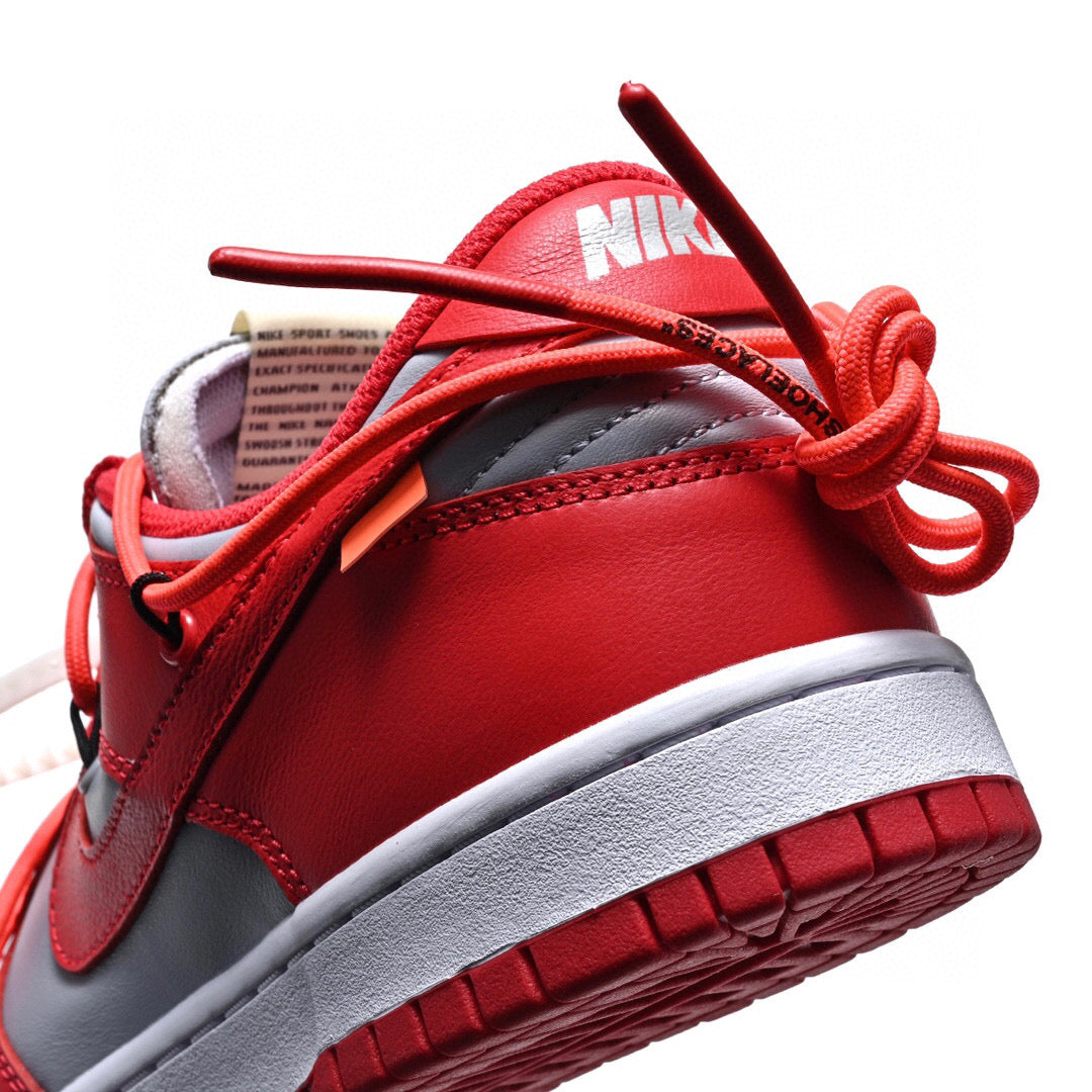 GLM - OW x Dunk Silver Red