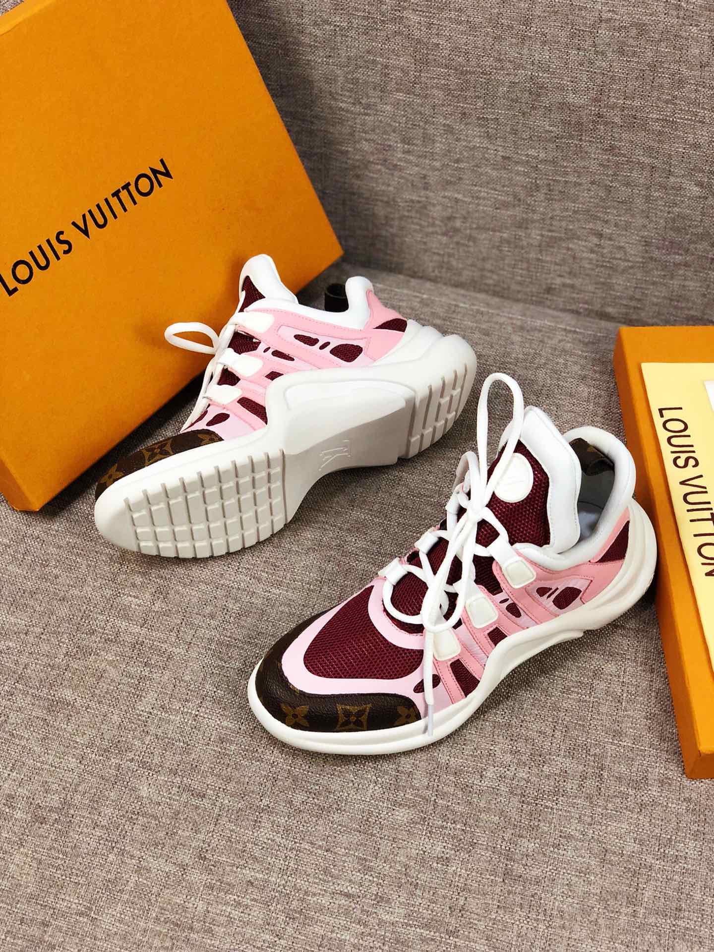 GLM - LUV Archlight Pink Brown Sneaker