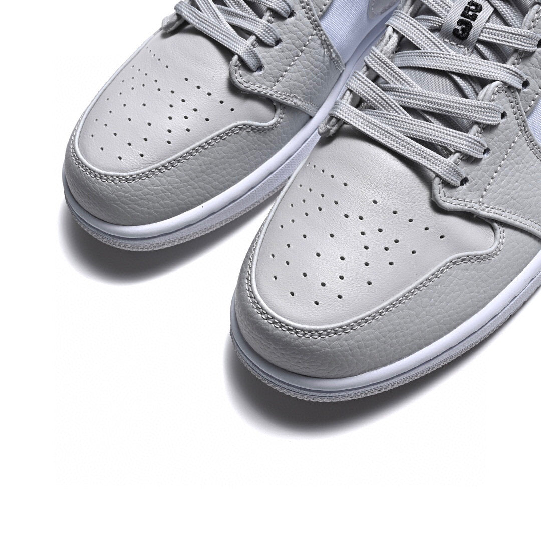 GLM - AJ1 low grey and white caGLMuflage