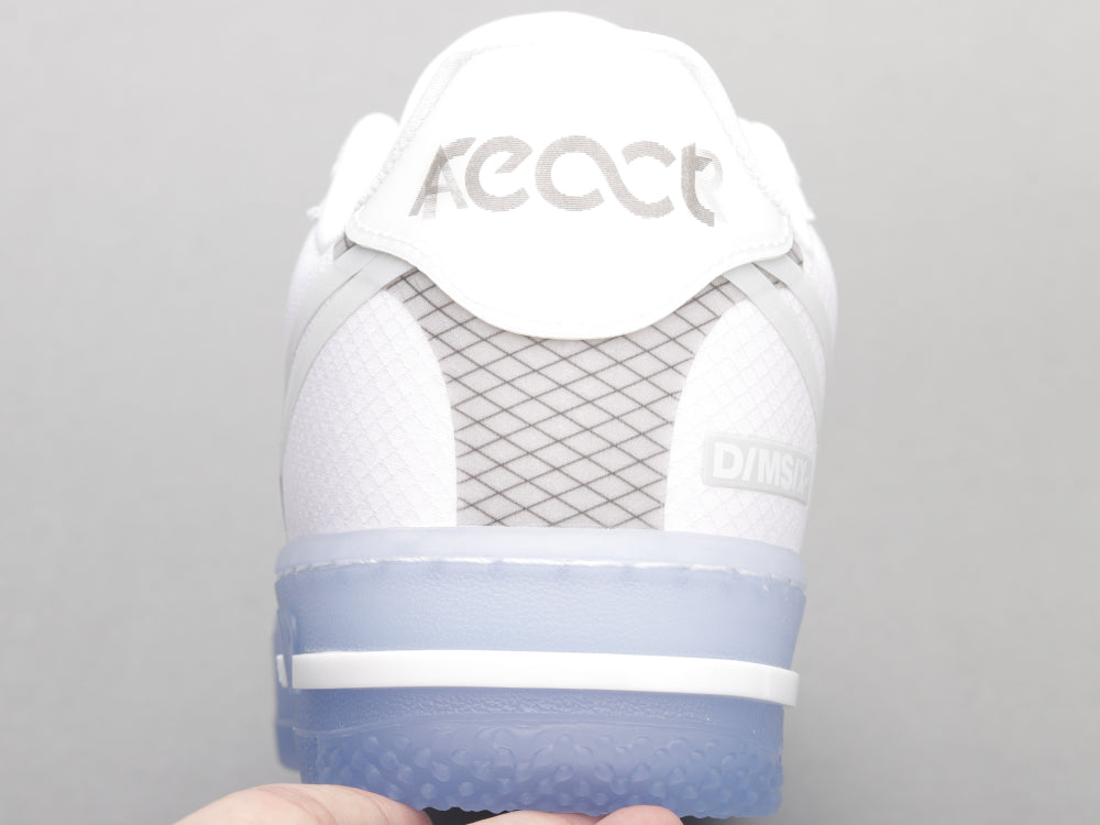 GLM - AF1 React Ice Blue Low Top