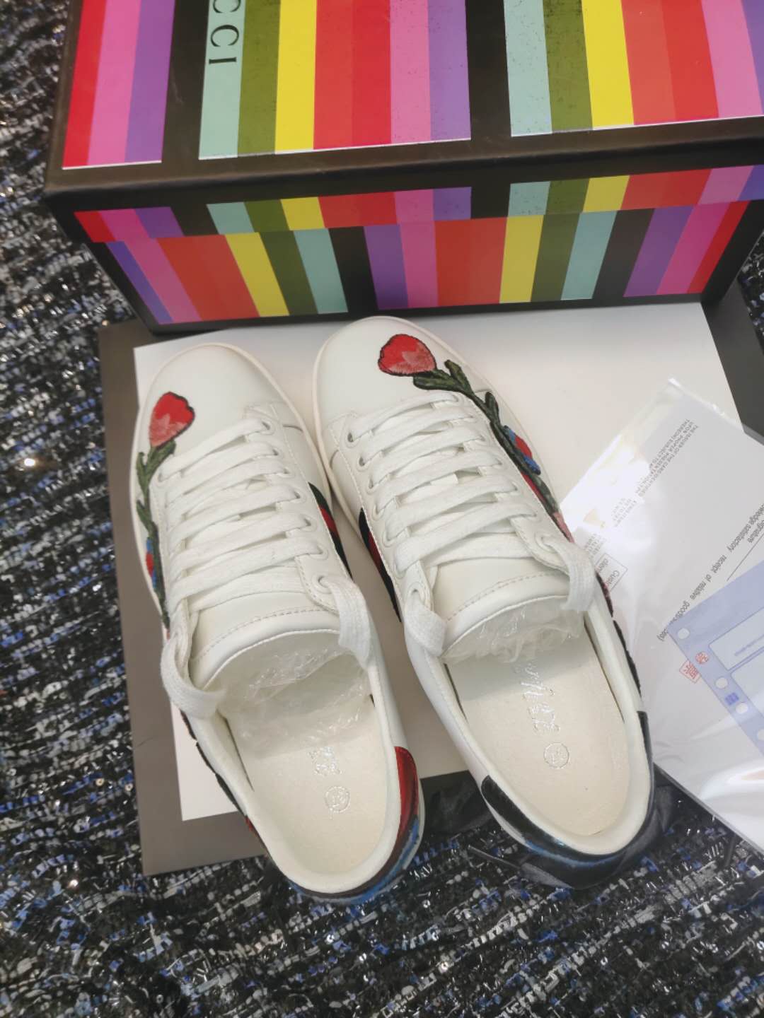 GLM-GCI Ace Embroidered Sneaker 031